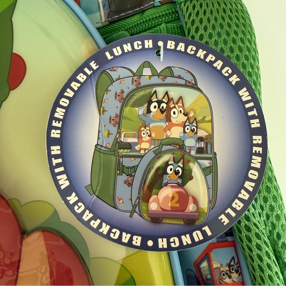 Bluey Backpack, Lunch Bag Set - Picture 10 of 10